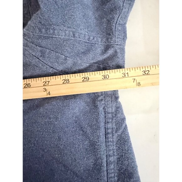 Duluth Trading Co Flannel Button Down Shirt Mens 3XL Slate Blue Cotton Outdoor - Picture 6 of 9